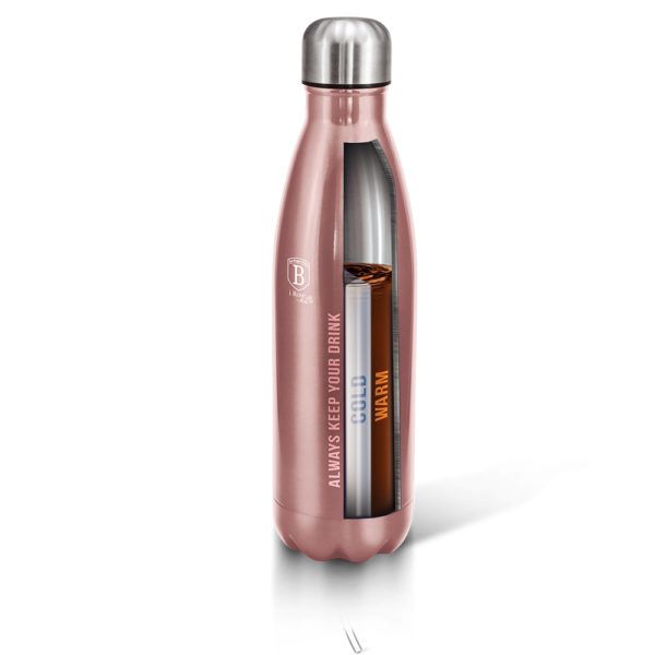 Termoska nerezová vákuová fľaša 0,5L Berlingerhaus I-Rose Edition BH-6373