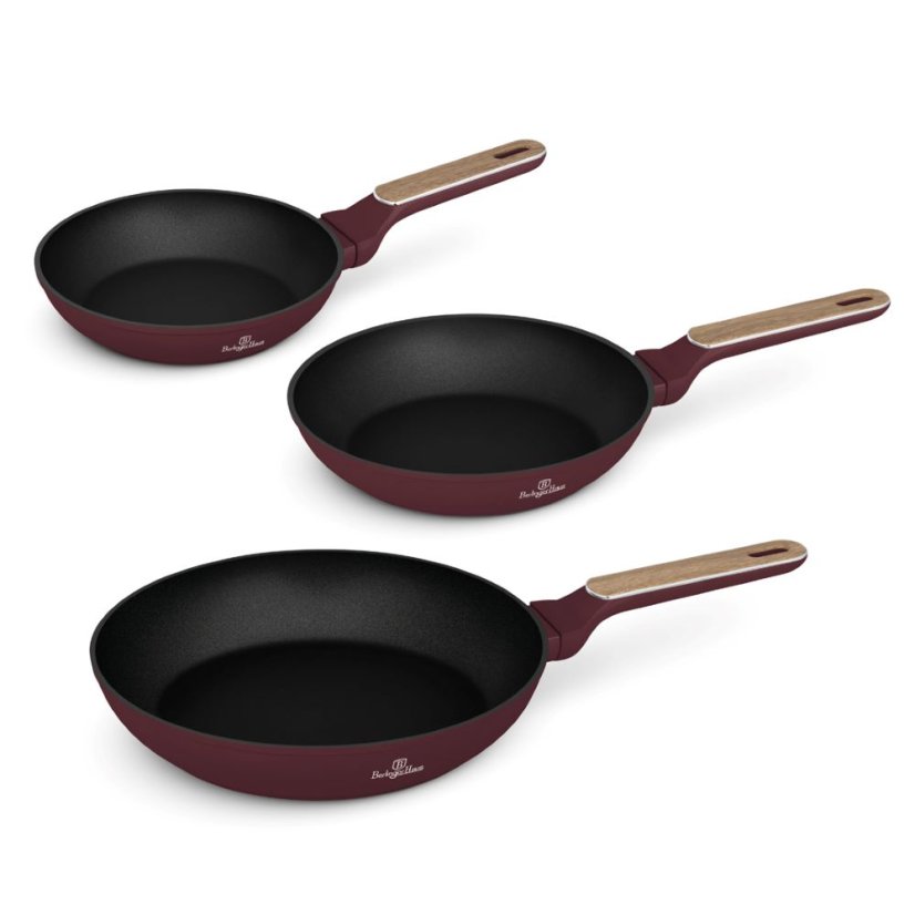 3 pcs frypan set Berlingerhaus Leonardo Nordic Collection BH-8303