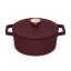 Ťažký liatinový hrniec s vekom Ø 24 cm 4,35 L Berlingerhaus Leonardo Collection BH-6542