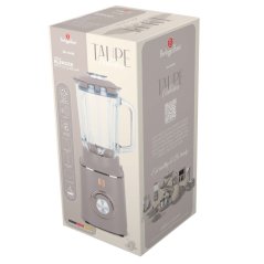 Stolný mixér s 1,5 L sklenenou nádobou, 1000 W Berlingerhaus Taupe Collection BH-9496
