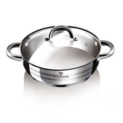 Nerezový kastról 7 L s pokrievkou Ø 28 cm Blaumann Gourmet Line BL-1504