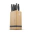 6 pcs knife set with bamboo stand Berlingerhaus Anthracite Collection BH-2968