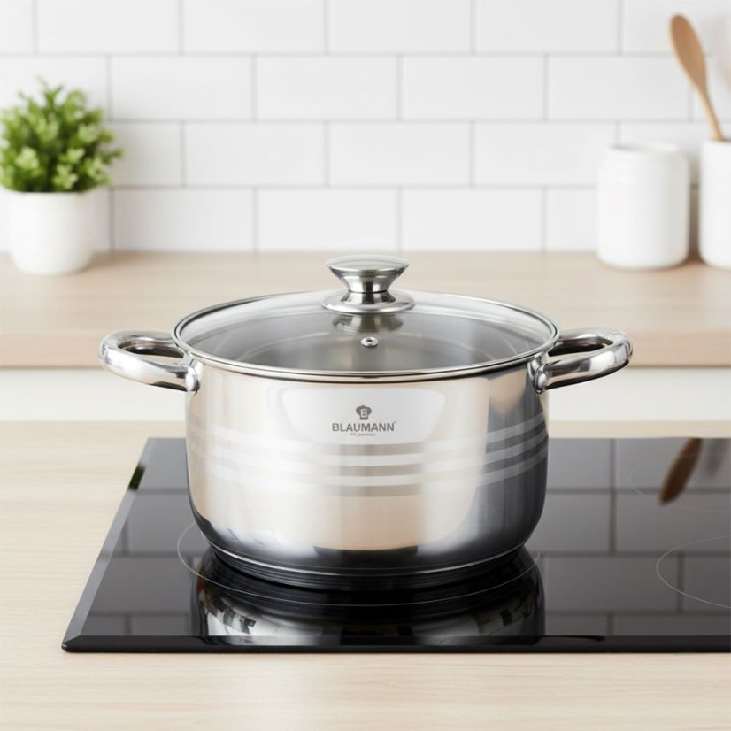 17 pcs cookware set Blaumann Gourmet Line BL-4119