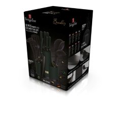 Sada nožov a kuchynského náradia v stojane Berlingerhaus Emerald Collection BH-6250