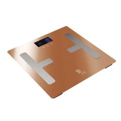 Osobná váha Smart s telesnou analýzou 180 kg Berlingerhaus Metallic Line Rose Gold BH-9105