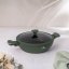 Plytký kastról 4,5 L s pokrievkou 30 cm Berlingerhaus Matte Green Collection BH-8199