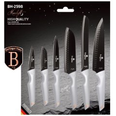 Sada kuchynských nožov 6 dielna Berlingerhaus Moonlight Edition BH-2598