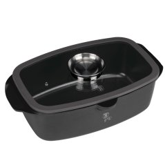 Zapekacia misa 32 cm s pokrievkou a aroma držadlom Berlingerhaus Anthracite Collection BH-8771