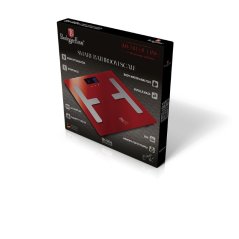Osobná váha Smart s telesnou analýzou 180 kg Berlingerhaus Metallic Line Burgundy BH-9104