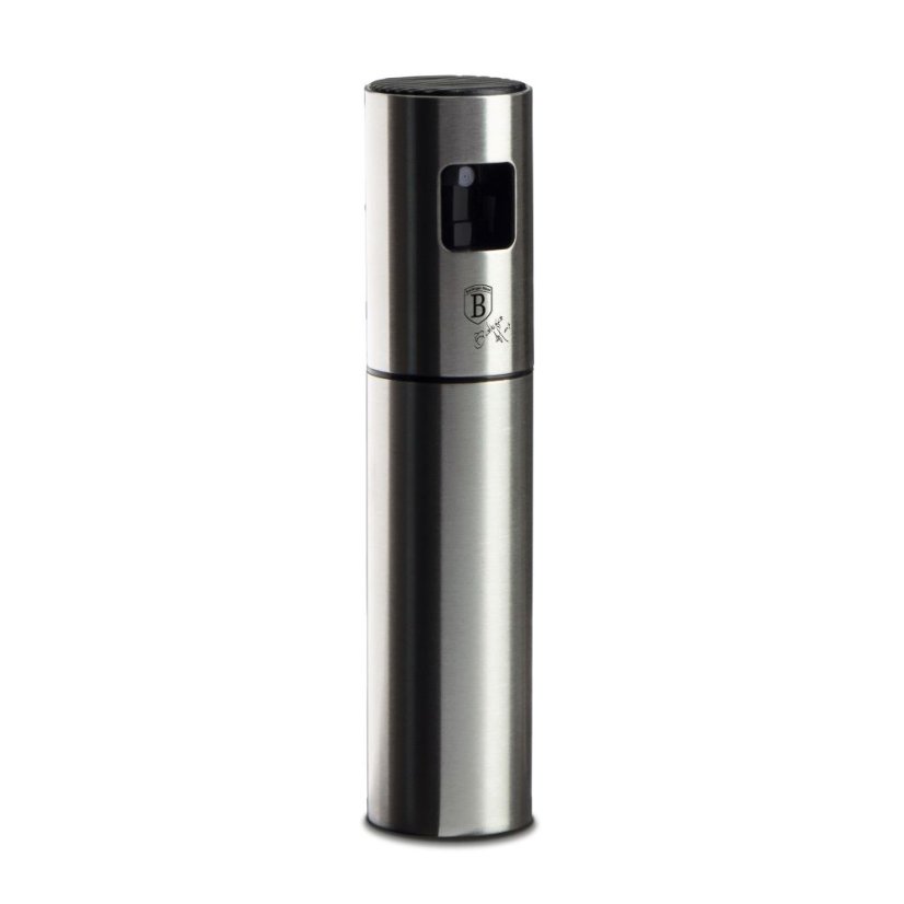 Nerezový rozprašovač na olej 100 ml Berlingerhaus Black Silver Collection BH-8801