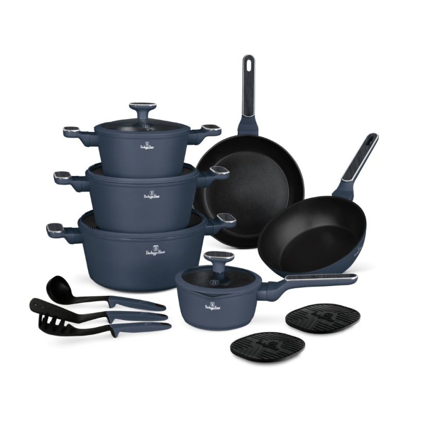 Sada hrncov 15 dielna Berlingerhaus Deep Sea Collection BH-8382