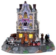 Sights and Sounds Lemax 25335 Village Undertaker, Set Of 9