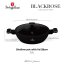 Plytký kastról 3,8 L s pokrievkou 28 cm Berlingerhaus Black Rose Collection BH-8356