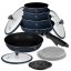 13 pcs cookware set Berlingerhaus Deep Sea Collection BH-8417