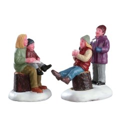 Figurines Lemax 72524 Quality Time With Mom, Set Of 2