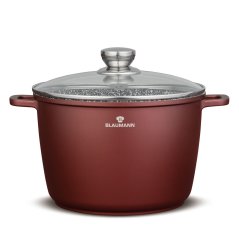 Hrniec 6,2 L s pokrievkou 24 cm Blaumann Cera Stone Collection BL-4087