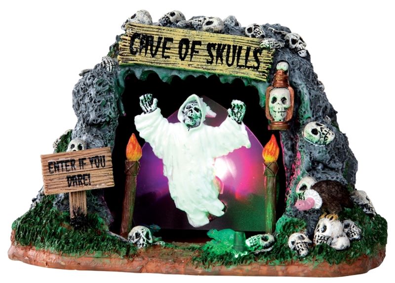 Table Accents Lemax 34602 Cave Of Skulls