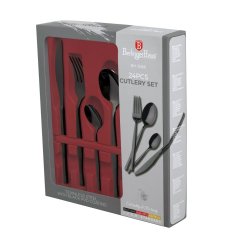 Čierny príbor sada 24 kusov Berlingerhaus Special Black Edition BH-3066