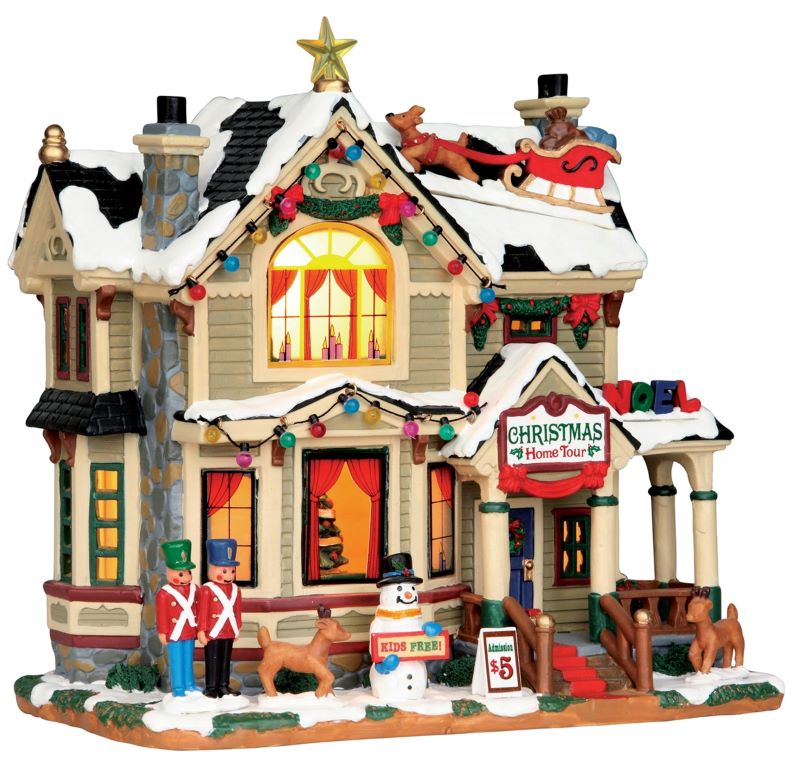 Lighted Building Lemax 55932 Christmas Home Tour