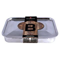 Nerezový pekáč s grilom a pokrievkou Blaumann 37 x 27,5 x 6 cm BL-3329