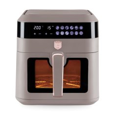 Teplovzdušná fritéza 6,3 l s priehľadným okienkom Berlingerhaus Taupe Collection BH-9547