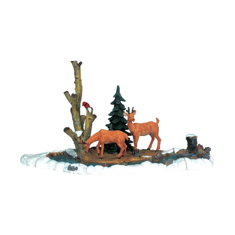 Figurines Lemax 03327 Feeding Deer