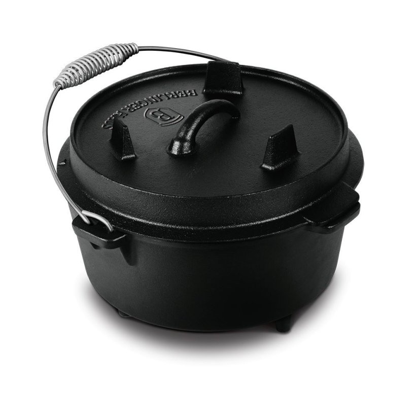 Ťažký liatinový holandský hrniec s vekom Ø 25 cm 4L Berlingerhaus Strong Mold Seria LP-BH-192