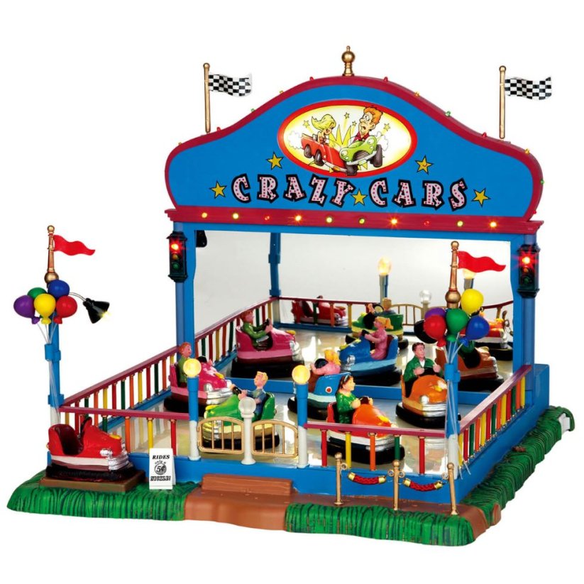 Carousels Lemax 64488 Crazy Cars