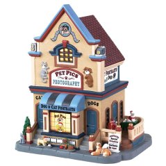 Lighted Building Lemax 85391 Pet Pics Photography