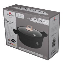 Kastról 6,6 L s titanovým povrchom 28cm Berlingerhaus Black Rose Collection BH-7784