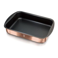 Hlboký pekáč na pečenie s mramorovým povrchom 40 x 28,5 cm Berlingerhaus Metallic Line Rose Gold BH-6470