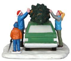 Figurky Lemax 43081 Převoz vánočního stromku