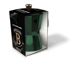 Kávovar na espresso pre 2 osoby Berlingerhaus Emerald Collection BH-6478