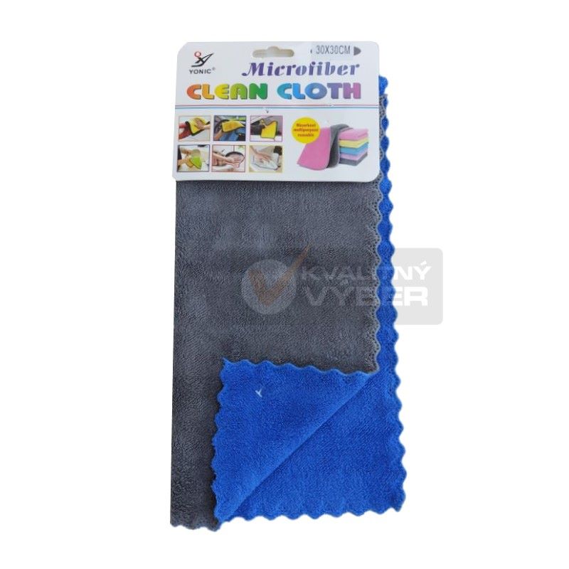 Švédska utierka zo 100 % mikrovlákna 30 x 30 cm na okná, zrkadlá a sklá BA-1024