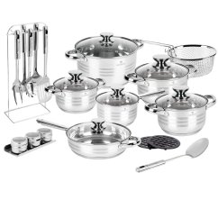 Sada nerezových hrncov 27 dielna Blaumann Gourmet Line BL-4120