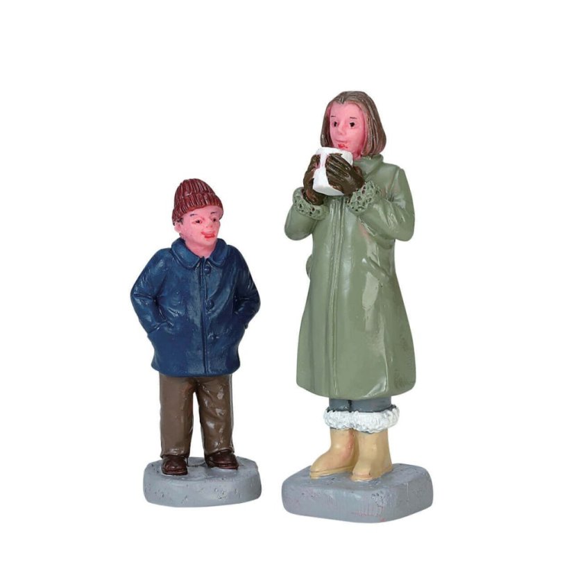 Figurines Lemax 72525 Can I Have Some Too, Set Of 2