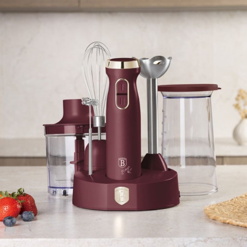 Ručný tyčový mixér 800W s príslušenstvom 6ks set Berlingerhaus Leonardo Collection BH-9563
