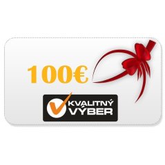Darčekový kupón v hodnote 100 €