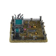 Lemax 64633 Misty Crypt Graveyard