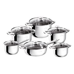 Sada nerezových hrncov 12 dielna Blaumann Gourmet Line BL-3875