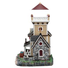 Lighted Building Lemax 75210 Shell Beach Lighthouse B&B