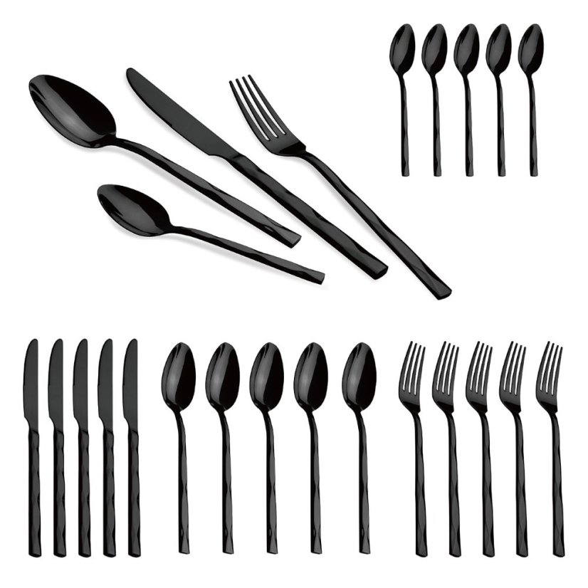 Príbor sada 24 kusov Berlingerhaus Special Black Edition BH-3074