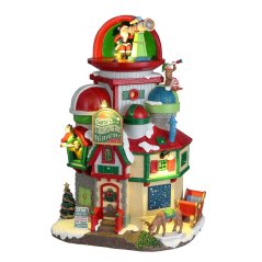 Lighted Building Lemax 15801 Santa's Stratospheric Observatory