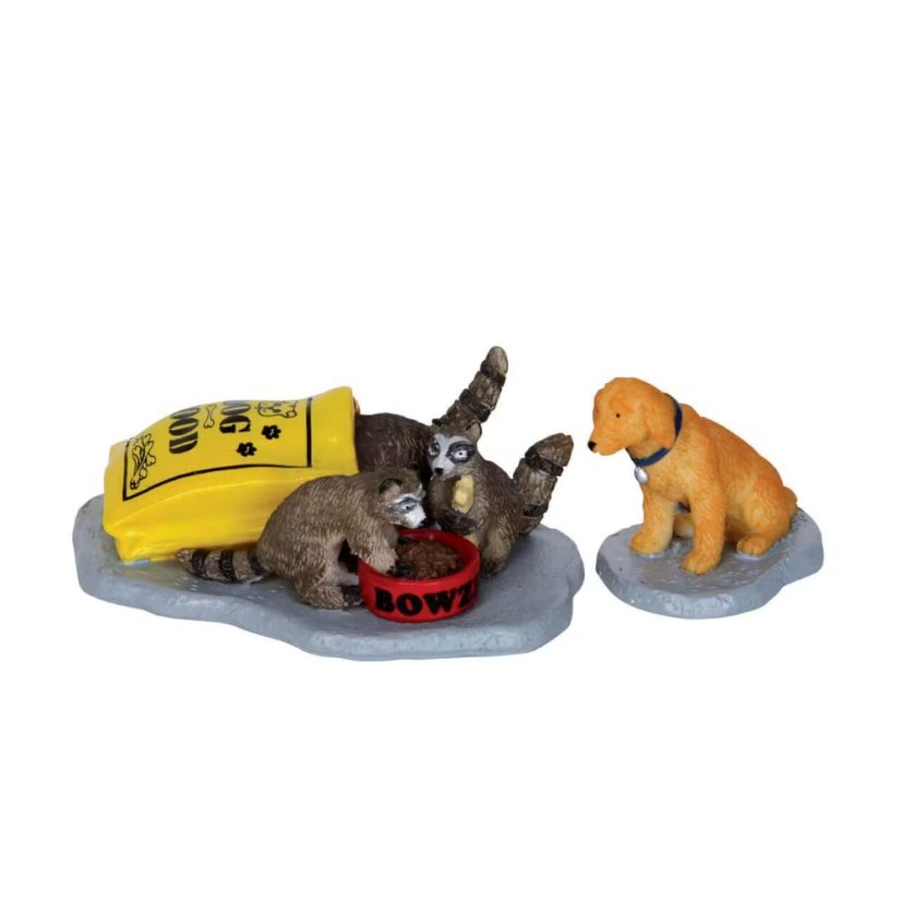 Exteriérové prvky Lemax 24498 Granuloví bandité, 2 dílný set Exteriérové prvky Lemax 24498 Granuloví bandité, 2 dílný set