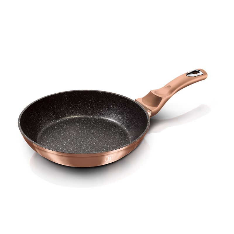 Panvica s mramorovým povrchom 28 cm Berlingerhaus Metallic Line Rose Gold BH-1510N