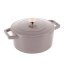 Ťažký liatinový hrniec s vekom Ø 24 cm 4,35 L Berlingerhaus Taupe Collection BH-6525