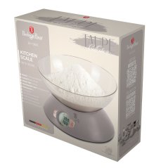 Kuchynská váha digitálna s misou do 5 kg Berlingerhaus Taupe Collection BH-9616