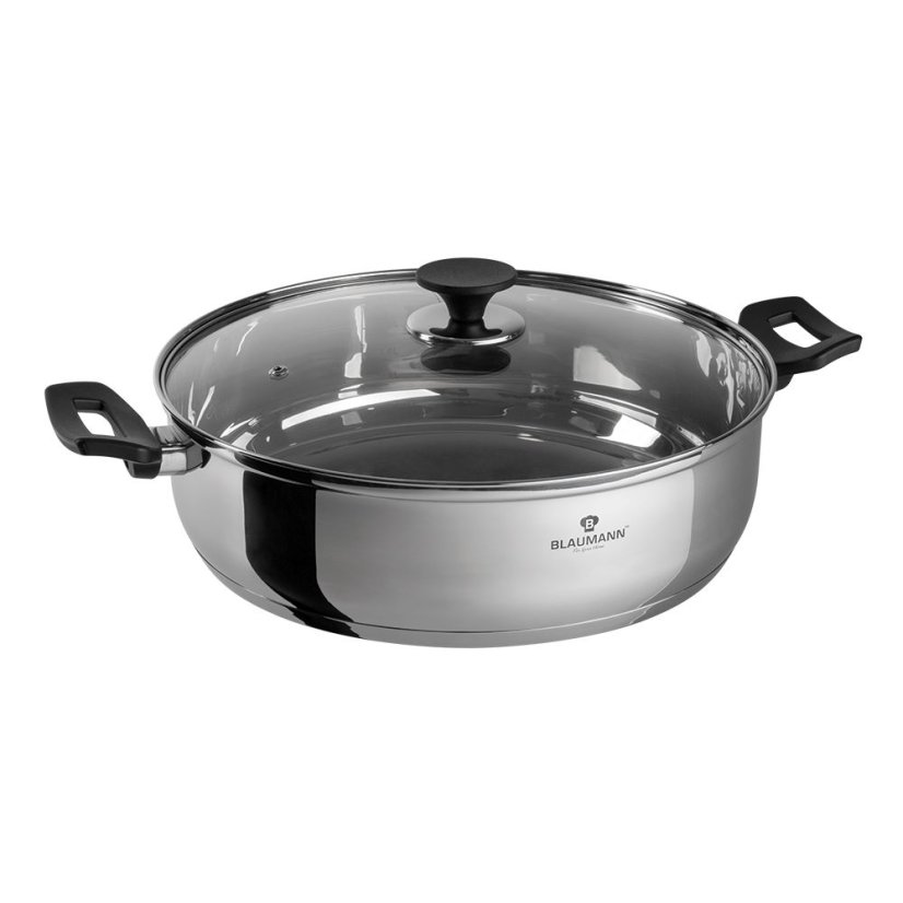 Nerezový kastról 5,8 L s pokrievkou Ø 30 cm Blaumann Gourmet Line BL-3860