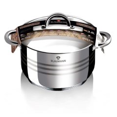Nerezový kastról 3,8 L s pokrievkou Ø 20 cm Blaumann Gourmet Line BL-1020A