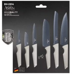 Sada kuchynských nožov 6 dielna Berlingerhaus Aspen Collection BH-2834